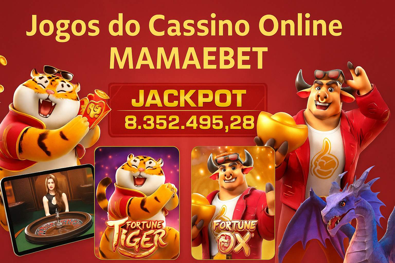 Jogos de cassino online inovadores e emocionantes na MAMAEBET