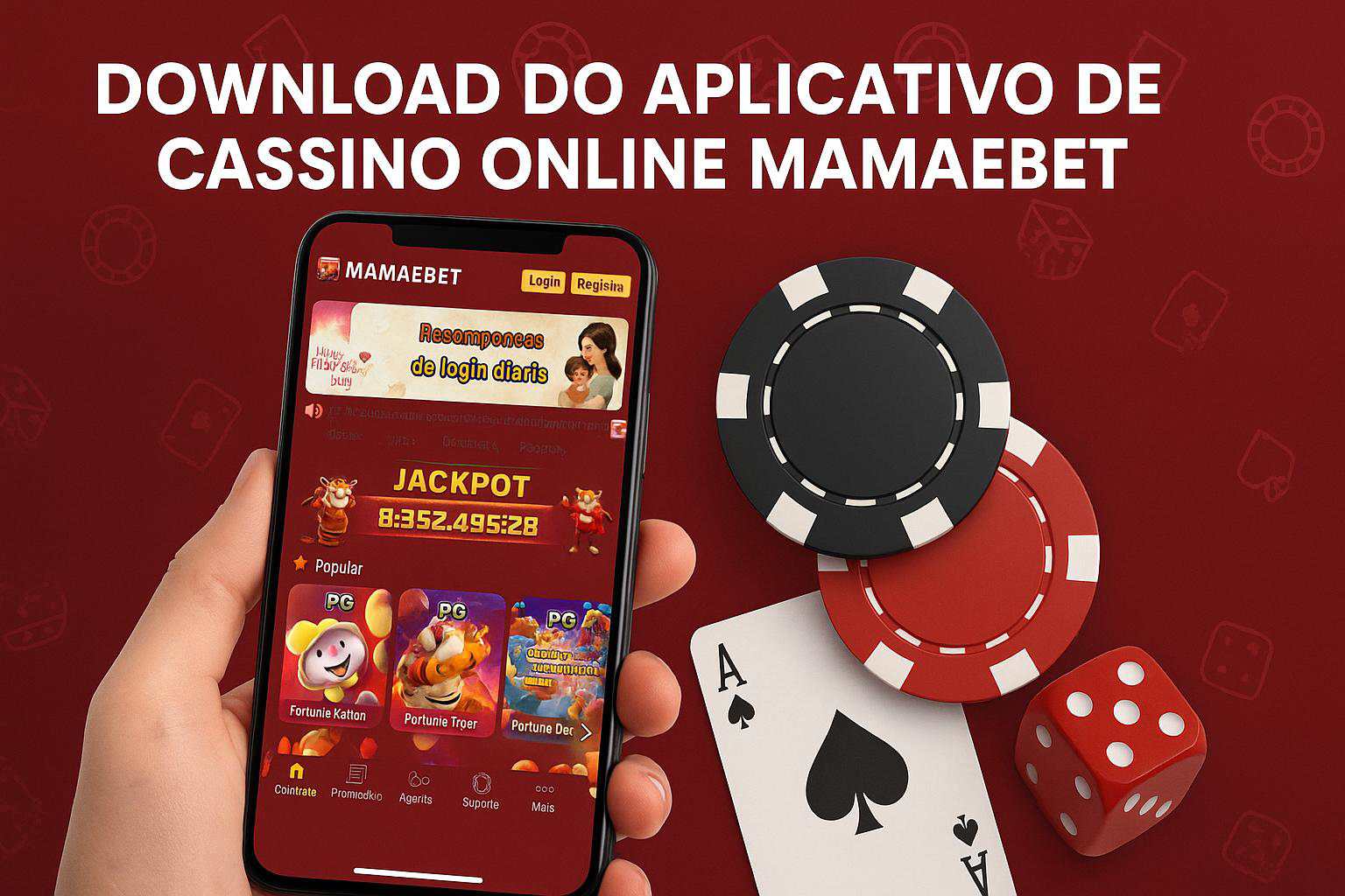 Baixar o MAMAEBET Cassino App