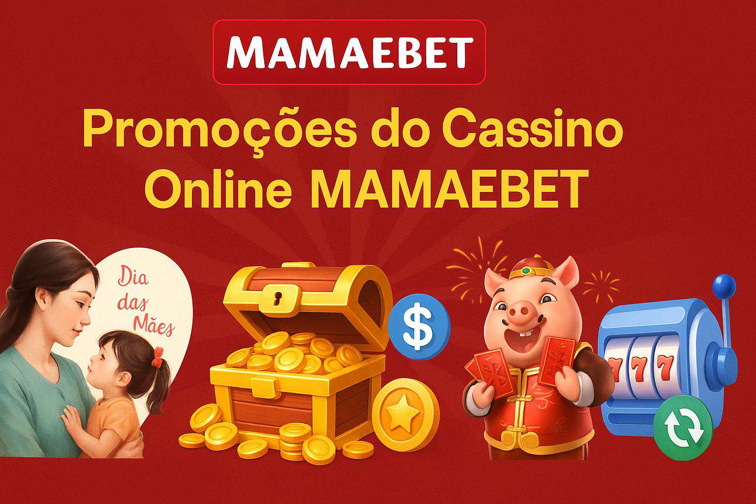 O bônus promocional MAMAEBET é uma ótima maneira de começar sua aventura