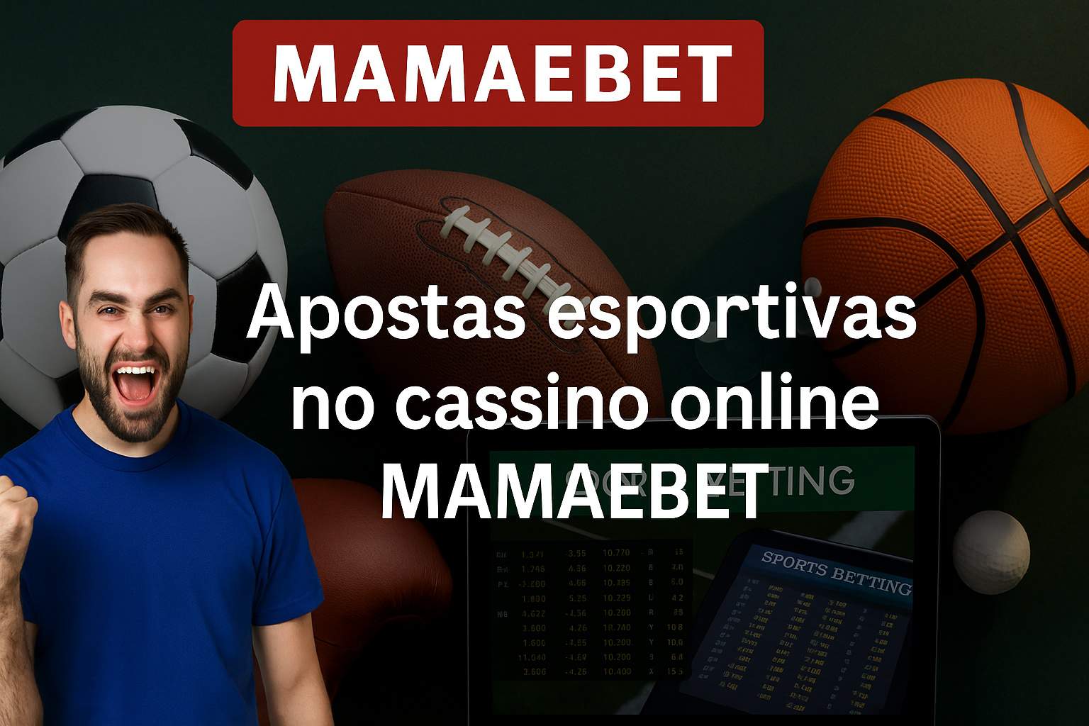 Aposte em apostas esportivas no cassino online MAMAEBET