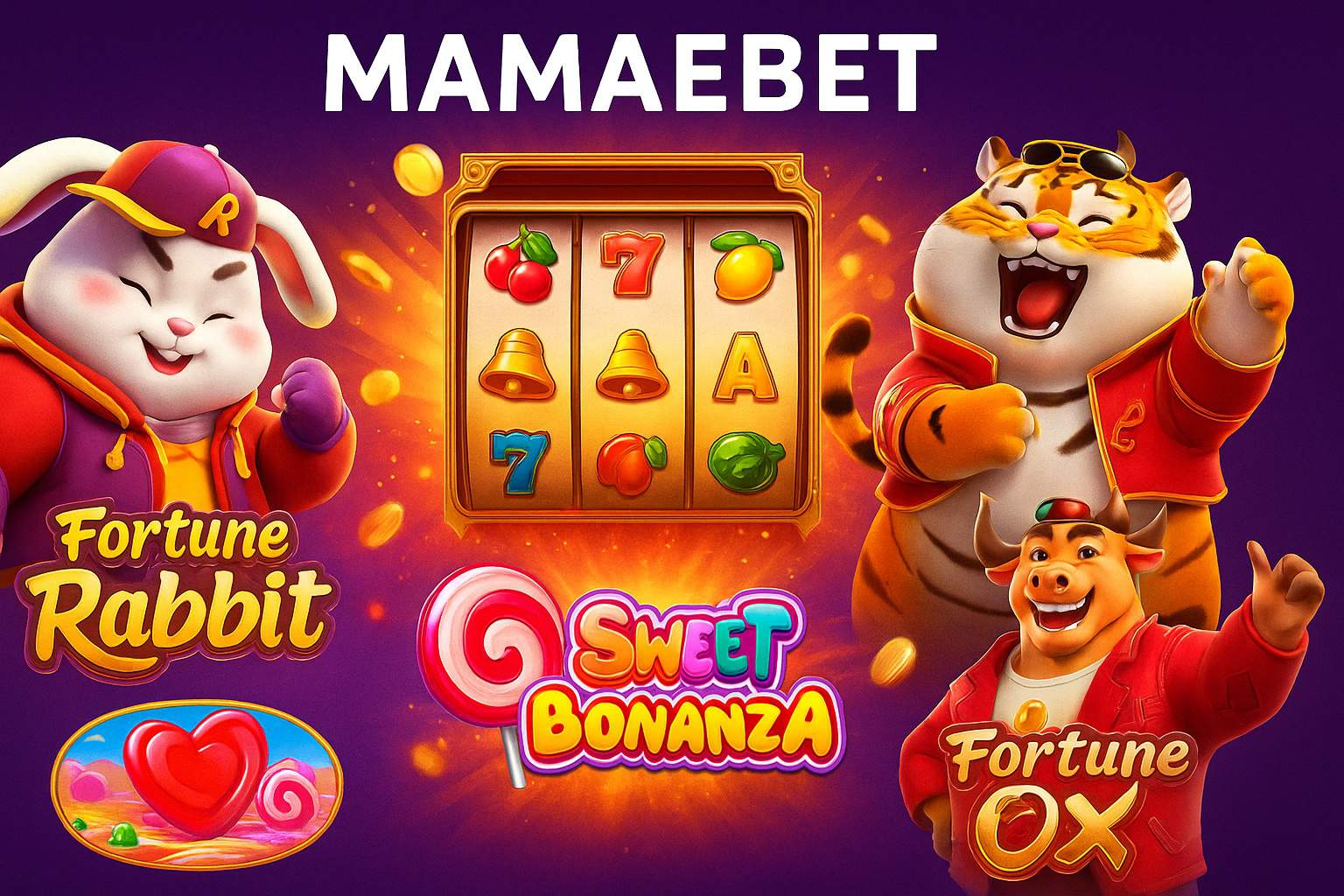 Jogos de Slot no Casino Online MAMAEBET