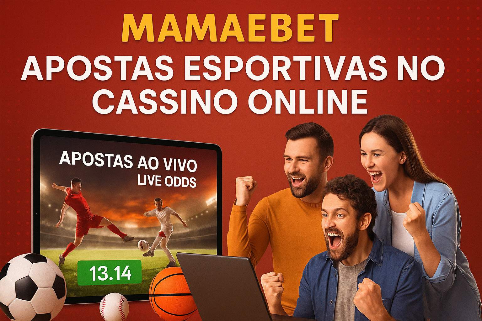 Apostas esportivas no cassino online MAMAEBET