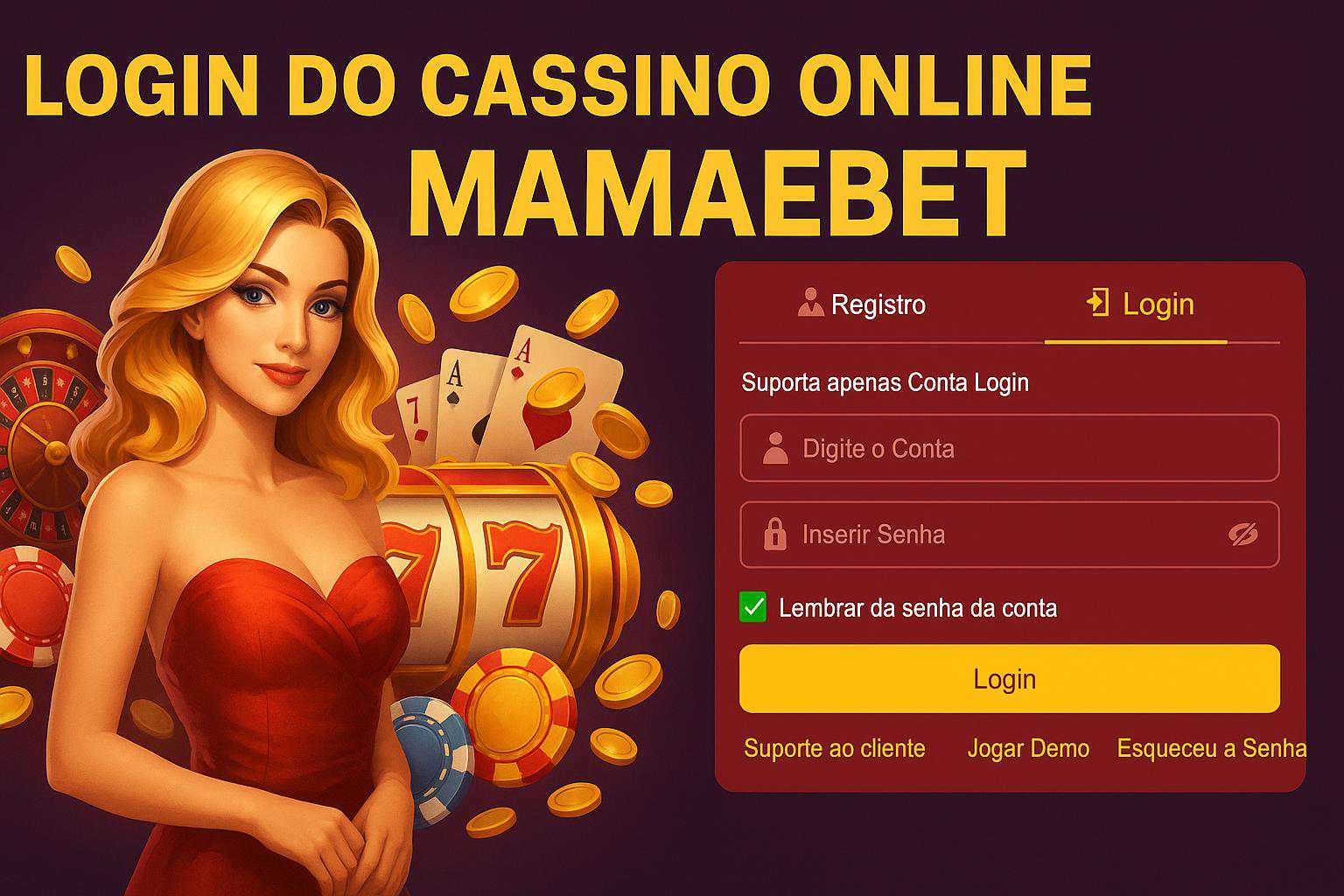 Login no Cassino MAMAEBET